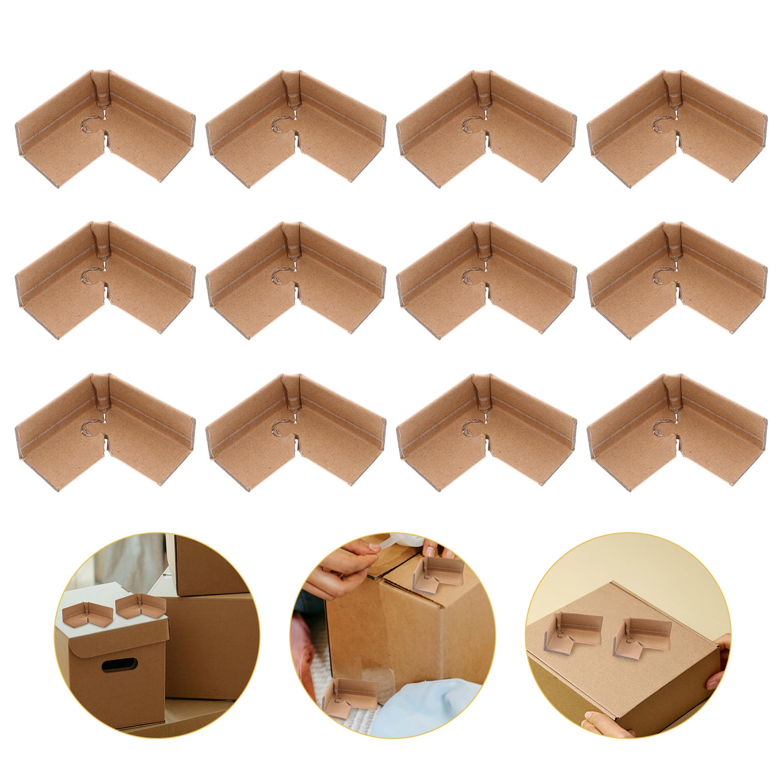 ETHZZLE 50Pcs Light Yellow Cardboard Edge Protectors for Shipping ...