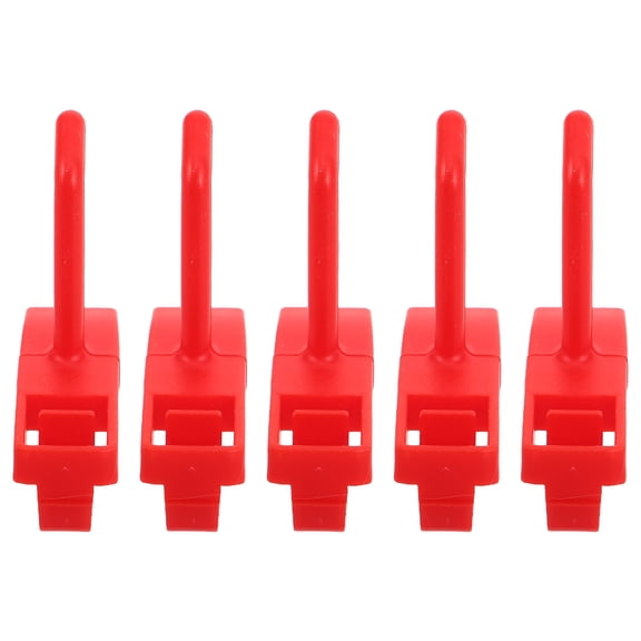 ETHZZLE 5Pcs Red Detailing Brush Rack Wall Mounted Spray Bottle Storage for Home Use