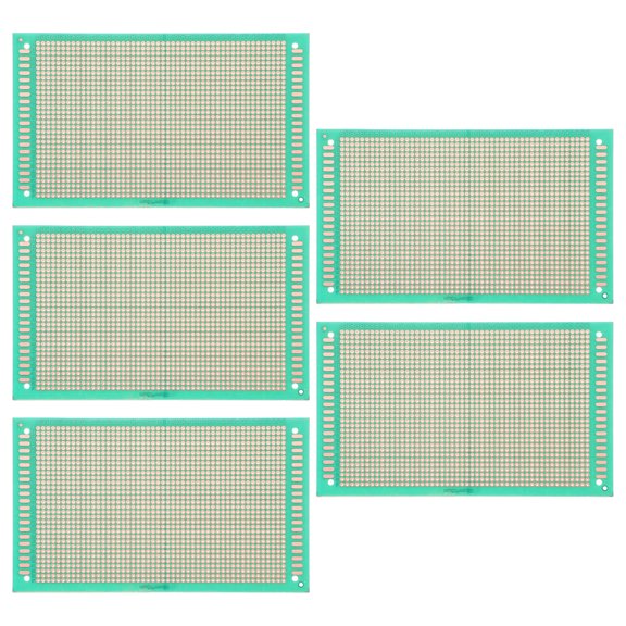 ETHZZLE 5Pcs Universal Pcb Board Single Sided Circuit Board for Electronics DIY Assembly