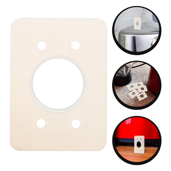 ETHZZLE 5Pcs Rectangular Silicone Motor Seal for Soy Milk Maker Prevent Leaks for Home Users