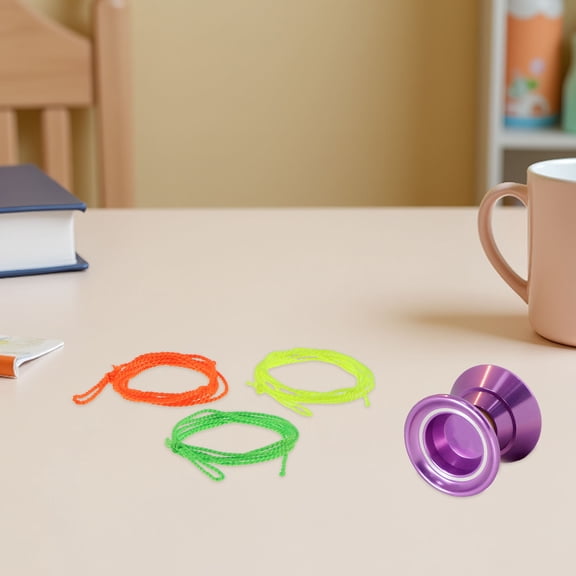 ETHZZLE 60Pcs Assorted Color Yoyo Strings for Crafts and Competition Nylon Material for Durability and Comfort