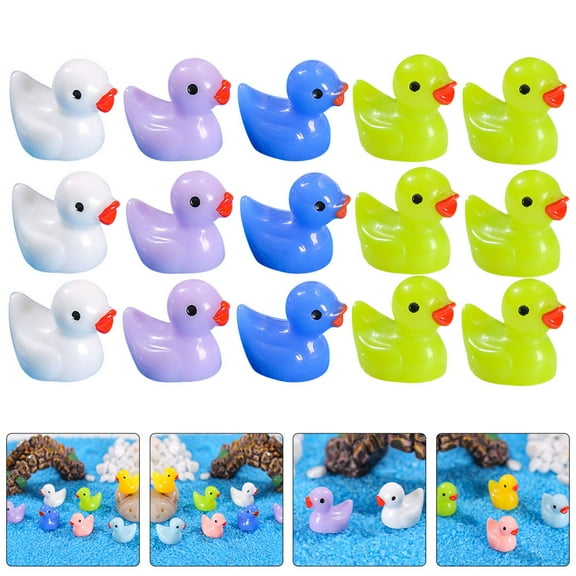 ETHZZLE 60pcs Mini Resin Figurines Set, Small Garden Animal Miniatures for Bonsai Decoration and Home Decor