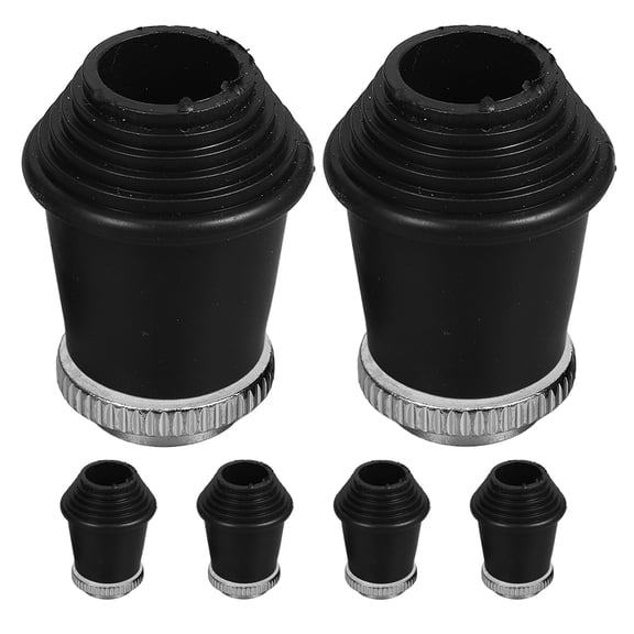 ETHZZLE 6Pcs Bass Drum Leg Protectors Rubber Feet Drum Accessories for Floor Protection Home Use