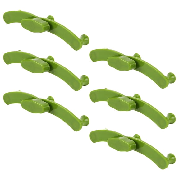 ETHZZLE 6Pcs Green Limb Spreaders for Fruit Trees Plant Training Clips for Branch Fixing