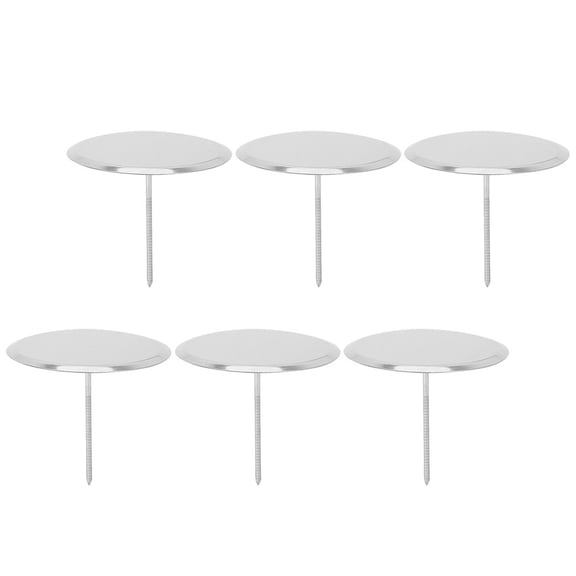 ETHZZLE 6Pcs Metal Cake Flower Nails for Cake Decorating Easy to Use Baking Supplies