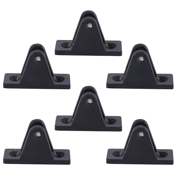 ETHZZLE 6pcs Nylon Mountain Shaped Bimini Top Mount for Boat and Yacht