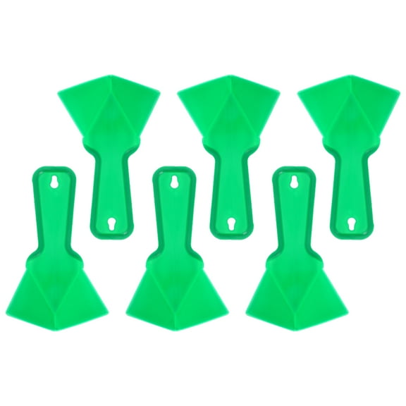 ETHZZLE 6Pcs Green Plastic Drywall Corner Tool for Removing Excess Mud and Enhancing Wall Surface