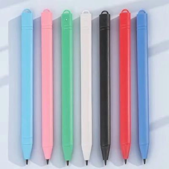 ETHZZLE 7Pcs LCD Drawing Tablet Stylus Pen with Pressure Sensitive Tip for Smooth Writing