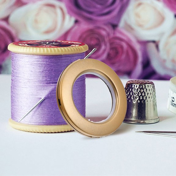 ETHZZLE 80Pcs Golden Plastic Curtain Eyelet Rings Strong Bearing Capacity for Home Drapery