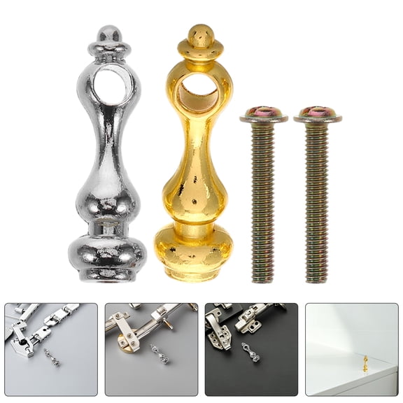 ETHZZLE Enhance Stability Metal Connector for Glass Railing System 8PCS