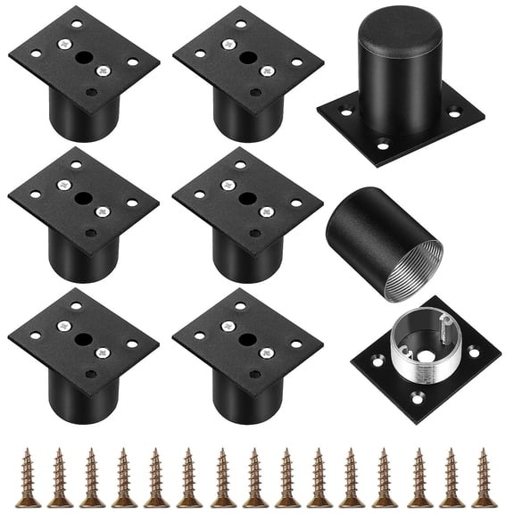 ETHZZLE 8Pcs Adjustable Furniture Leveling Feet Heavy Duty Aluminum Alloy Cabinet Legs for Home Use