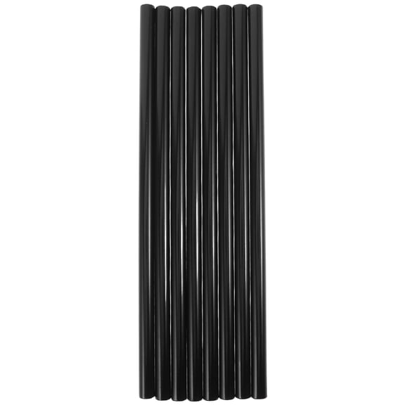 ETHZZLE 8Pcs Detachable Black Pipe for Clothing Rack and Shoe Rack Space Saving Solution