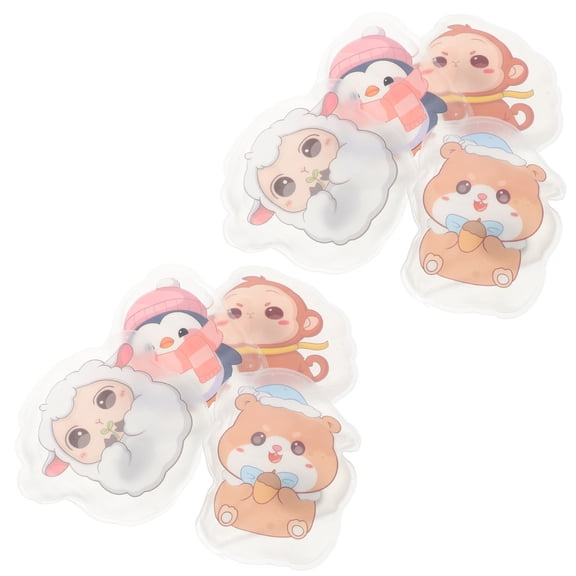 ETHZZLE 8Pcs Reusable Hand Warmers Gel Click Heat Pads Portable Instant Pocket Heater for Outdoor