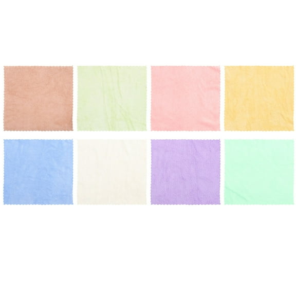 ETHZZLE 8Pcs Multiuse Coral Fleece Guinea Pig Bedding and Blanket for Small Pet Cages