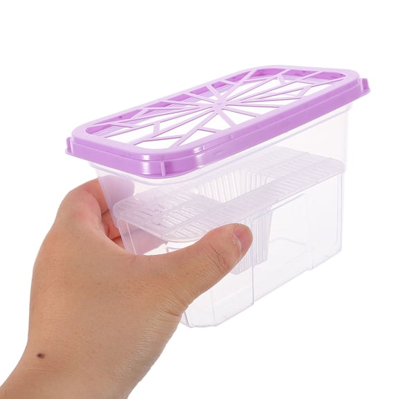 ETHZZLE Refillable Moisture Boxes with Lids - Leak-Proof Plastic Dehumidifier Containers for Closet, Wardrobe, and Household Use