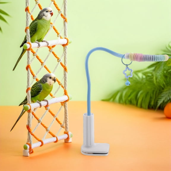 ETHZZLE Multifunctional Portable Parrot Perch Stand for Training Interaction and Rest Indoor