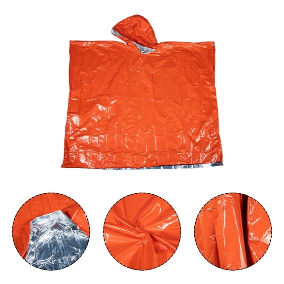 ETHZZLE Adult Waterproof Poncho Lightweight and Compact Design 1Pack