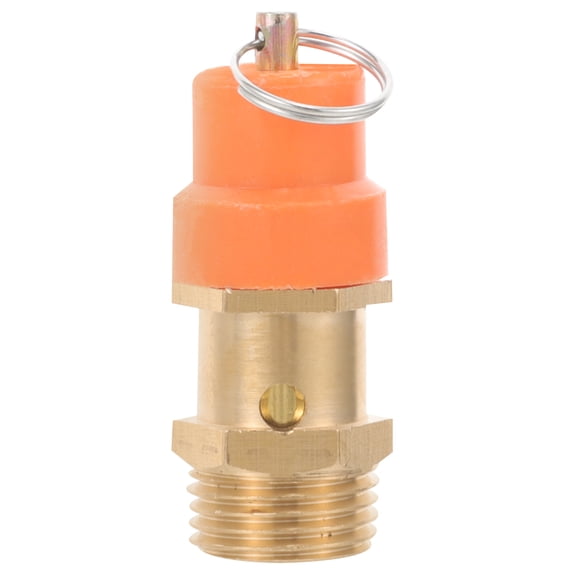 ETHZZLE Air Compressor Exhaust Valve Safety Valve Copper 1Pcs