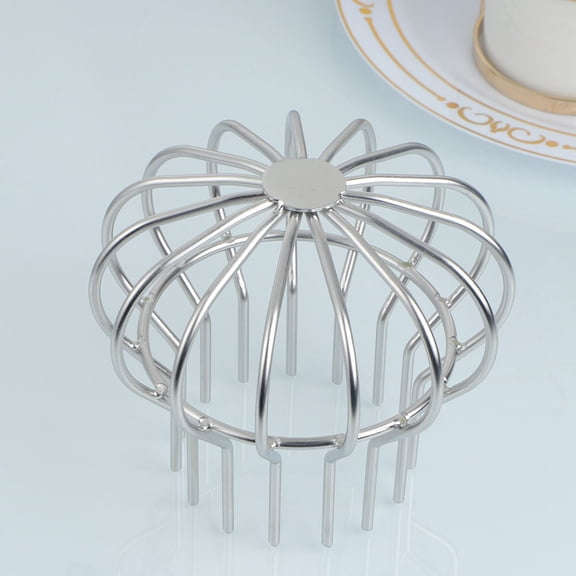 ETHZZLE Outdoor Silver Drain Filter Net Sturdy Sink p Filter with Anti Oxidation Coating