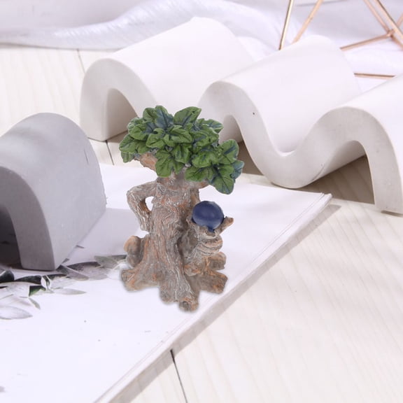 ETHZZLE Tree Plant Ornament Resin Multi 1Pack for Friends and Family