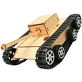 thumbnail image 1 of ETHZZLE Tank Model Building Kits Wooden 1 Set, 1 of 8