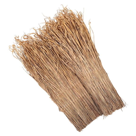 ETHZZLE Brown Thatch Roof Roll for Outdoor Pavilion, Straw Roofing Material
