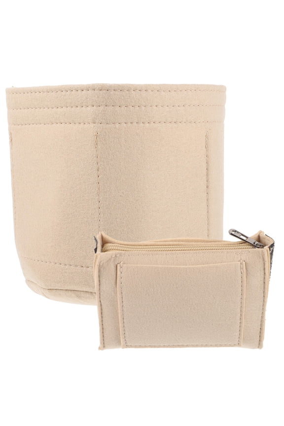 Purse Insert Organizer Felt 1Pack Simple Design for Women Travel Shape Maintenance