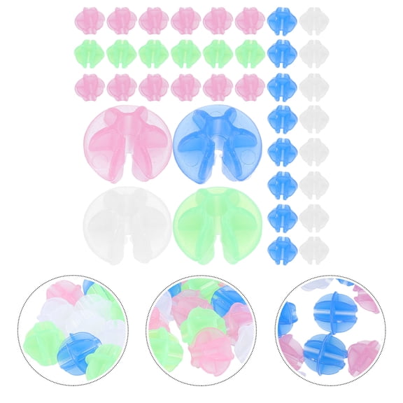 ETHZZLE Bike Decorations Assorted Color 2 Packs 1.7X0.6In