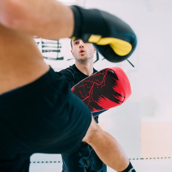 ETHZZLE Black Kickboxing Pad for Taekwondo Karate Training with Explosionproof PU Material