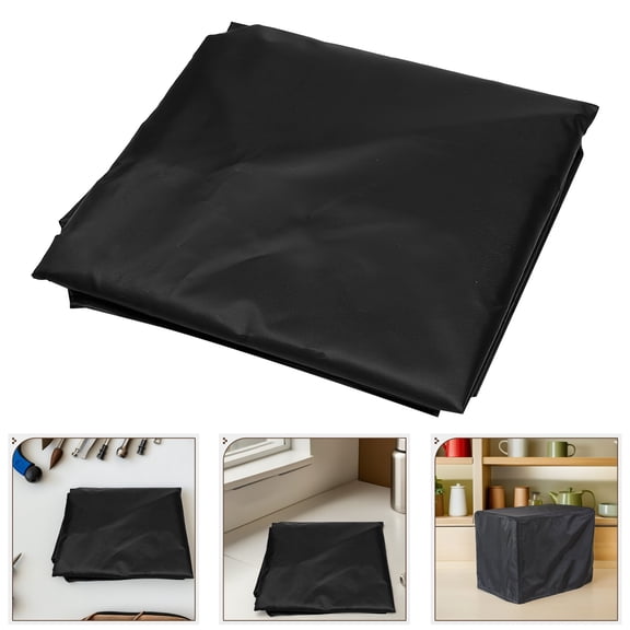 ETHZZLE Electric Generator Cover Black Weather Resistant for Outdoor Storage