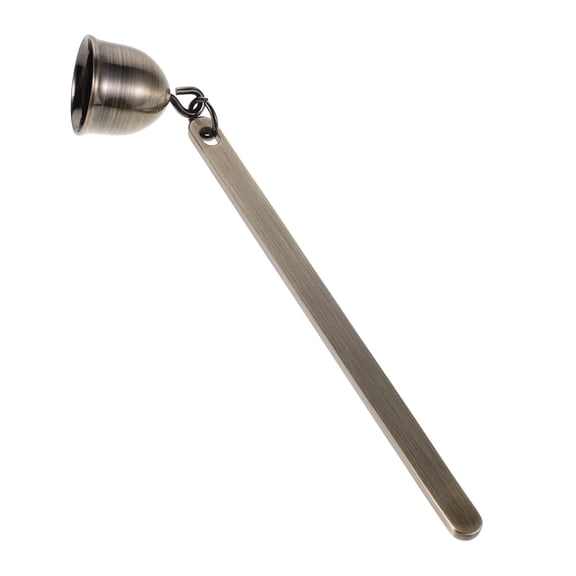 ETHZZLE Elegant Wick Snuffer, Dark Brown Stainless, Universal Fit for Home Use