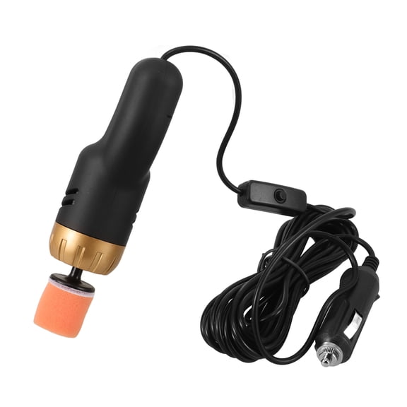 ETHZZLE Compact Car Polishing Machine for Auto Beauty Maintenance, Black Plastic Electronic Device, 1 Set