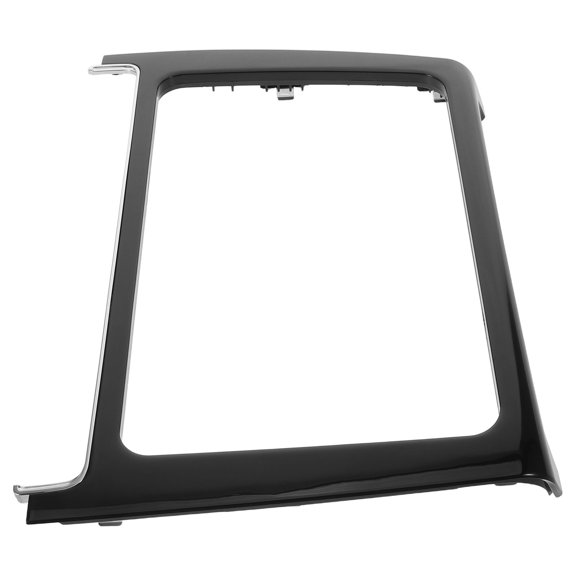 ETHZZLE Car Navigation Panel Frame Black Sturdy Plastic Screen Edge Protector for Dashboard Console