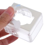 ETHZZLE Child Safety Door Locks Pack, Transparent ABS Material, Easy to Install, Use, Childproof Door Lock Set