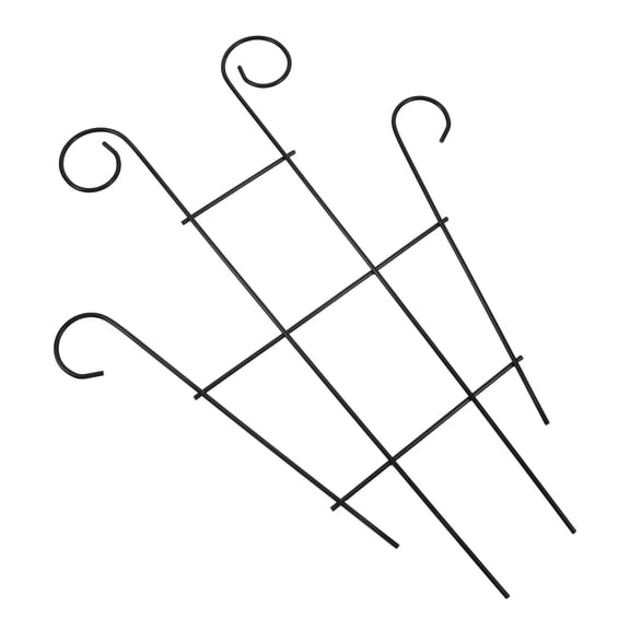 ETHZZLE Climbing Rack For Plants Trellis For Climbing Plants Black Metal 1Set