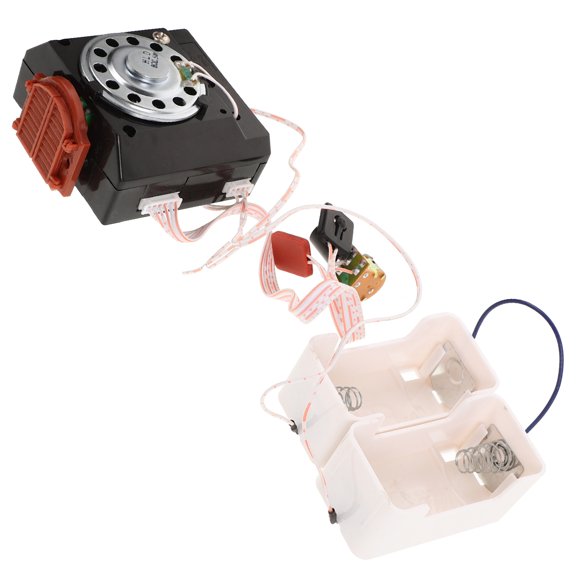 ETHZZLE Clock Replacement Mechanism Cuckoo Clock Movement Black Plastic Clock Movement Kit for Store Decoration 1Pcs