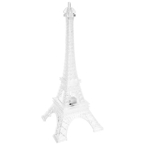 ETHZZLE Acrylic Night Light Color Changing Eiffel Set for Party Decoration and Home Ambiance