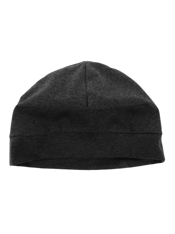 Comfortable Grey Cotton Bonnet for Unisex Night and Postpartum