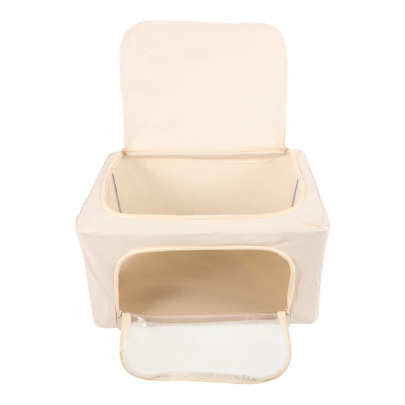 ETHZZLE blanket bags Storage Bag Polyester-cotton Large Capacity Adults Home Organization 1Pack