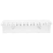 ETHZZLE Aquarium Tool Rack with Convenient Storage Holes for Organizing Fish Cleaning Supplies and Accessories
