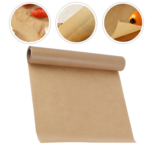 ETHZZLE Cuttable Khaki Parchment Paper Thickened for Bread and Pastries