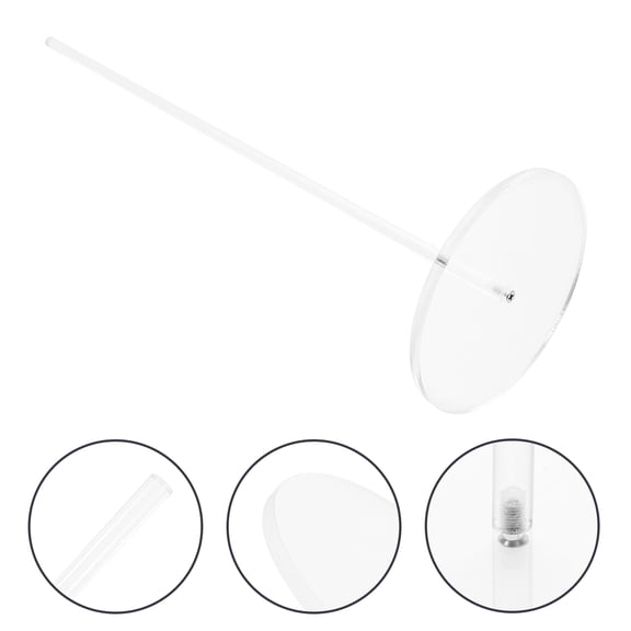 ETHZZLE Kitchen Towel Holder Acrylic Transparent 1Pcs Bathroom Use Homeowners Families