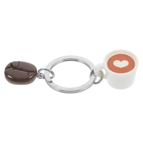 ETHZZLE Assorted Color Coffee Cup Keychain for Keys Bag and Backpack Charm