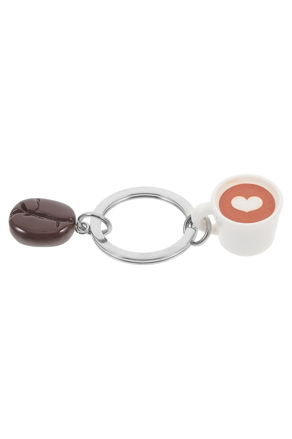 Assorted Color Coffee Cup Keychain for Keys Bag and Backpack Charm
