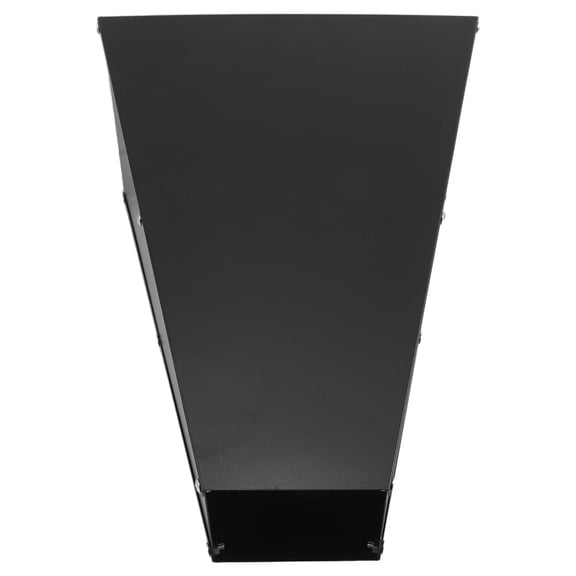 ETHZZLE Poultry Processing Cone Black Metal Bleeding Funnel for Chicken Slaughter