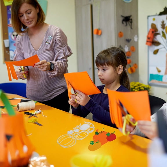 ETHZZLE Carbon Steel Embossing Stencil Templates Pumpkin Craft Die Silver 1Pack for Friends