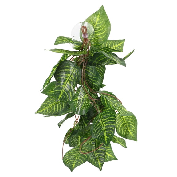 ETHZZLE Decorative Artificial Plant for Reptile Terrariums Provides Privacy and Natural Habitat