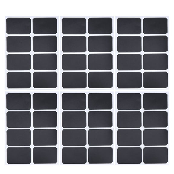 ETHZZLE Decorative Blackboard Stickers PVC Chalk Labels for Personalizing Jars Bottles and Tags