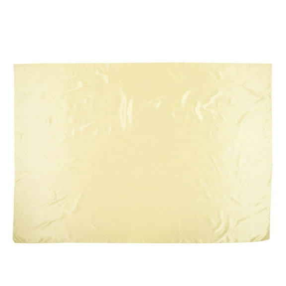 ETHZZLE Sewing Fabric Material Cloth Light Yellow Color 1 Piece for Crafting