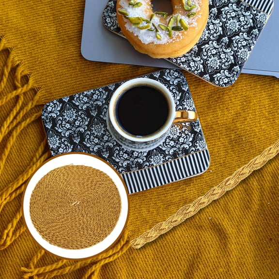 ETHZZLE Golden Lace Fabric Trim Fine Texture for Decorative Sewing Projects